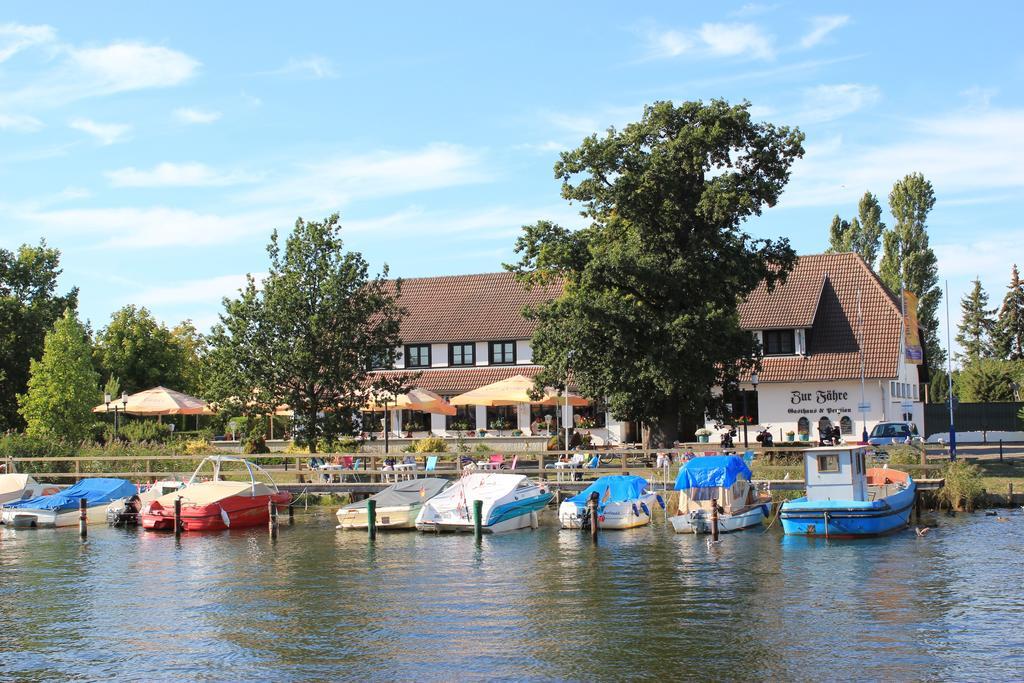 Gasthaus Zur Fähre Greifswald Exterior foto